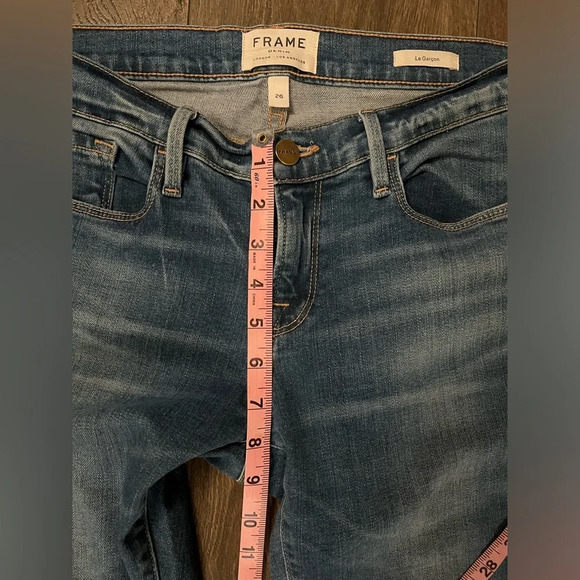 FRAME Le Garçon Berkeley Square Women’s Jeans Size 26 - Picture 10 of 11
